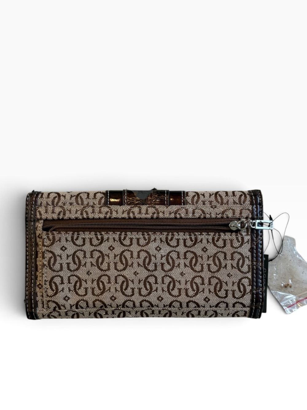 Guess Monogram Rhinestone Wallet - Picture 2 of 4